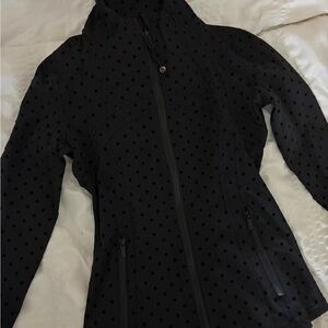 Lululemon Black Polka Dot Define Jacket